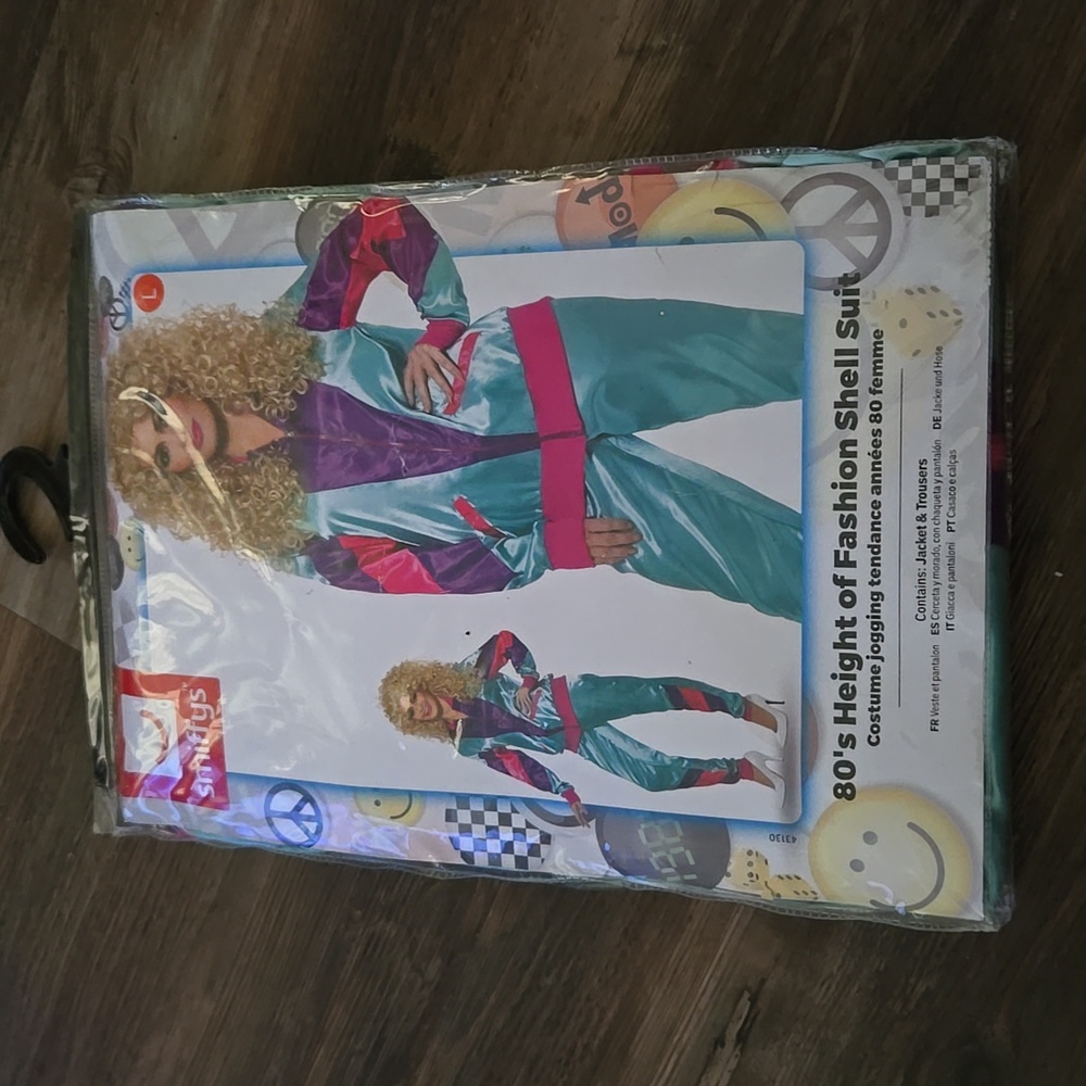 1980s jump suite size large halloween costume